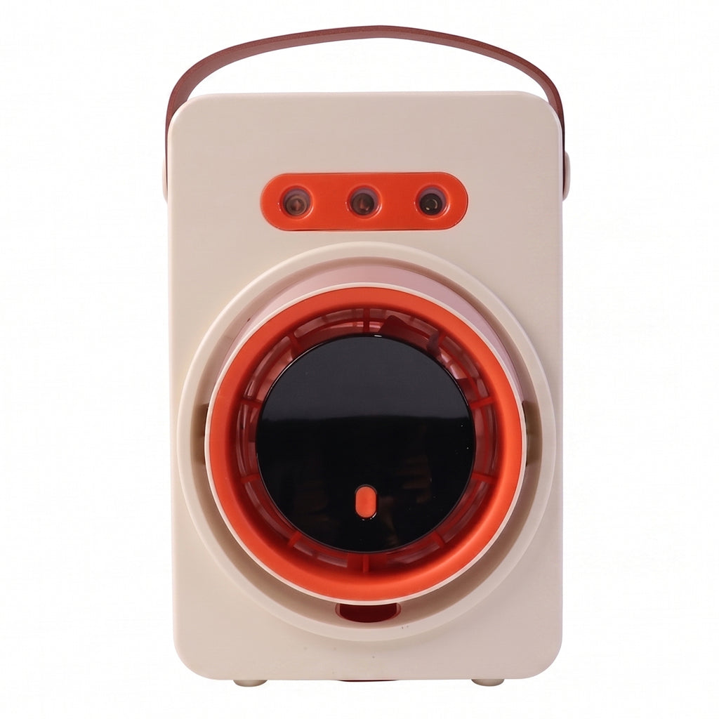 Portable Humidifying Air Cooling Fan With Display (1 Pc)